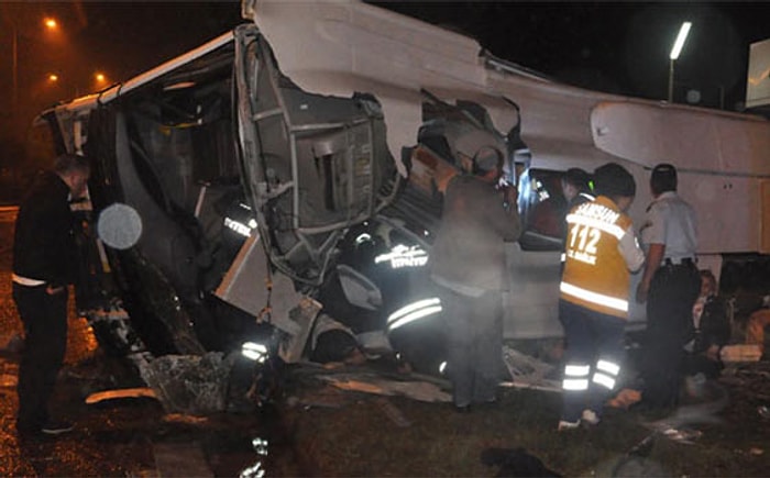 Samsun'da Kaza: 4 Ölü, 16 Yaralı