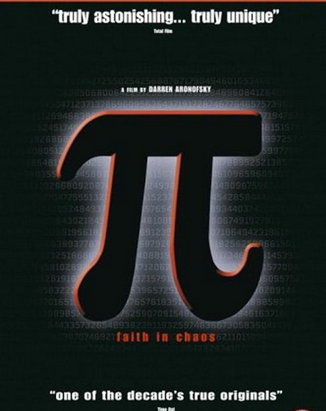 10. Pi (1998) / Yön.: Darren Aronofsky