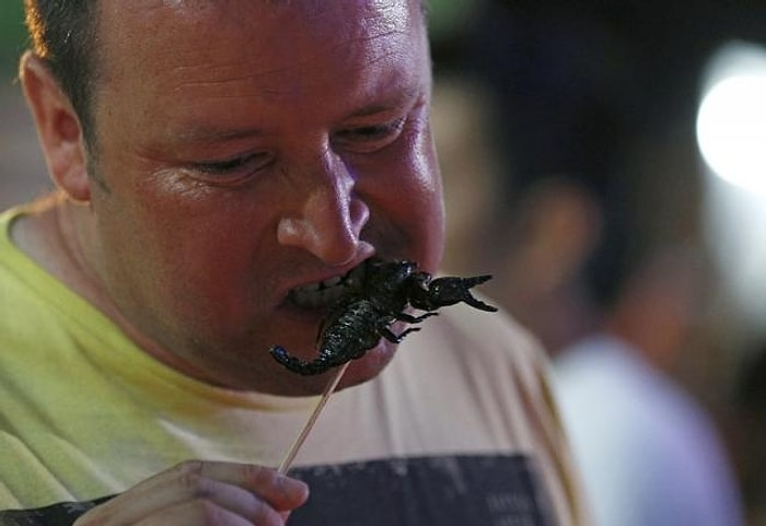 Dünyanın Çeşitleri Yerlerinden 17 Böcek Menüsü