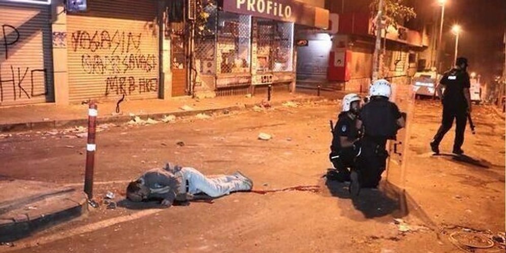 Okmeydanı'ndan Tüyler Ürperten Görüntü