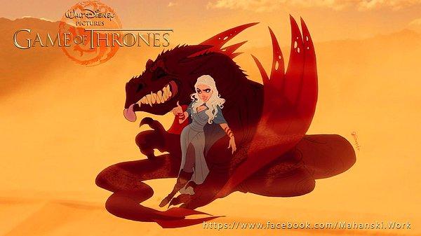 Daenerys ve dragon