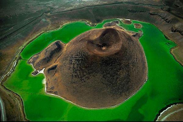 126. lhlara Yakınında Krater(Meke Gölü), Anadolu, Türkiye