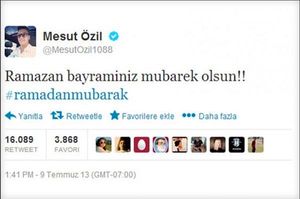 7. Mesut Özil - Bayram