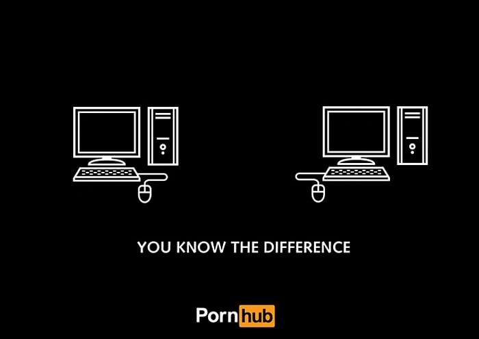 PornHub'dan Edepli Reklam Açılımı