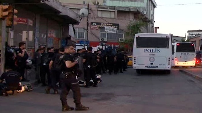 Okmeydanı'nda Polis Operasyonu