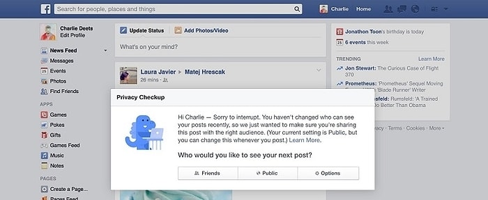 Facebook’un Yeni Maskotu Belli Oldu : Dinozor