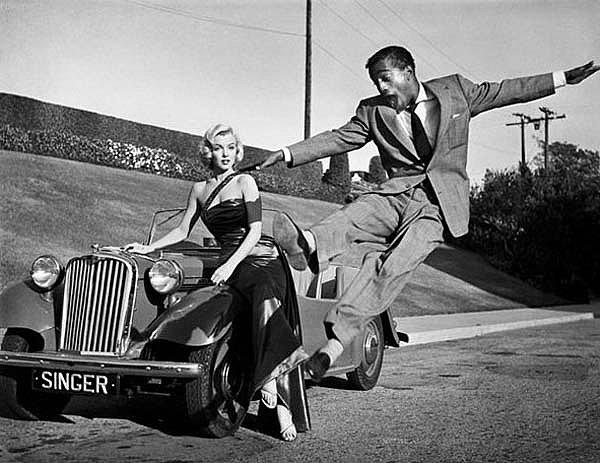 22. Marilyn Monroe ve Sammy Davis, Jr.