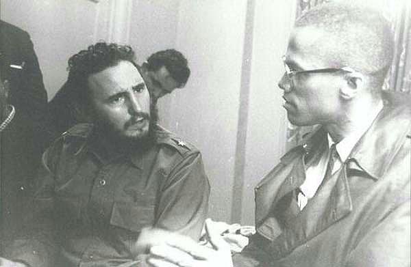 23. Fidel Castro ve Malcolm X (1960)