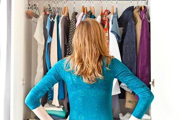 7. The woman who never goes through ALL of her clothes when buying something new!