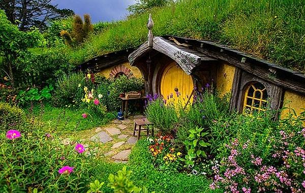 4. Hobbit evi, Yeni Zelanda
