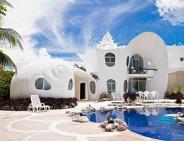 5. Bir başka deniz kabuğu ev, Meksika