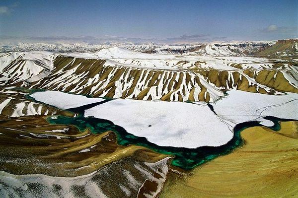 129. Band-e Amir Dağları ve Dağ Gölleri, Afganistan