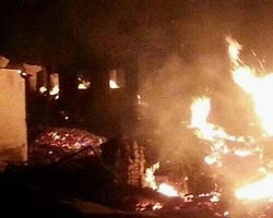 Sinop'ta Çıkan Yangında Köydeki 45 Hanenin 31'i Yandı