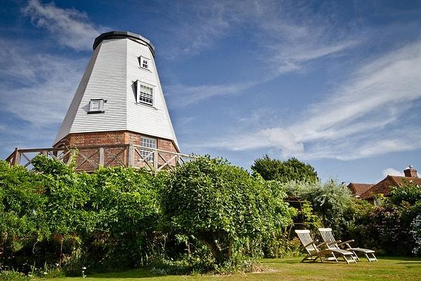 Old Smock Windmill, Benenden, Birleşik Krallık.