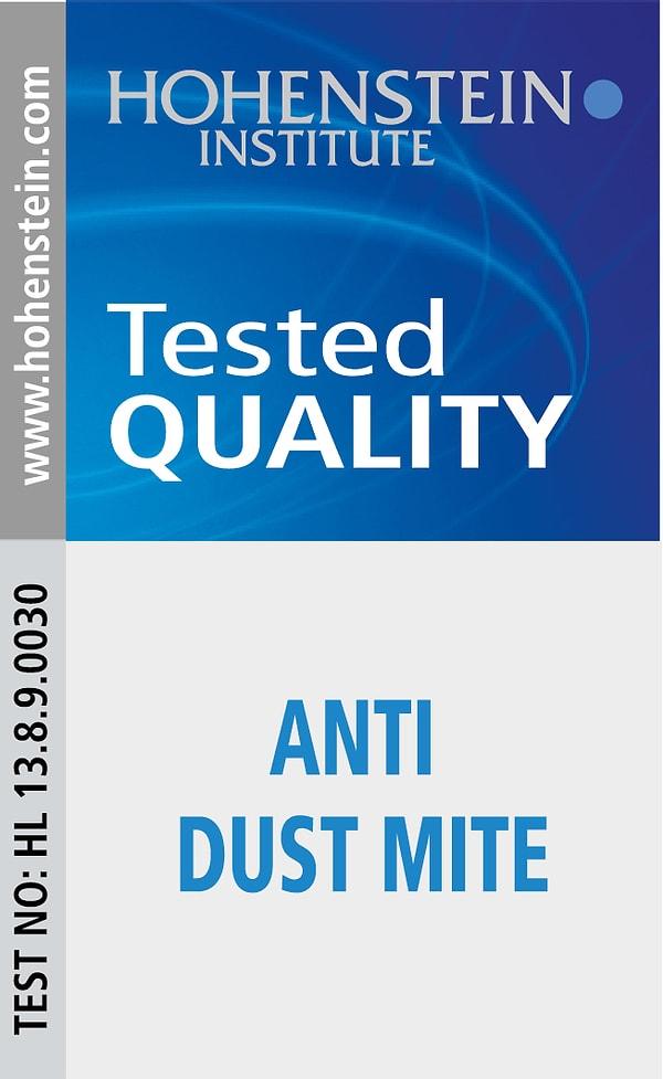 Hohenstain Anti Mite Test Sertifikası - FullCare Premium