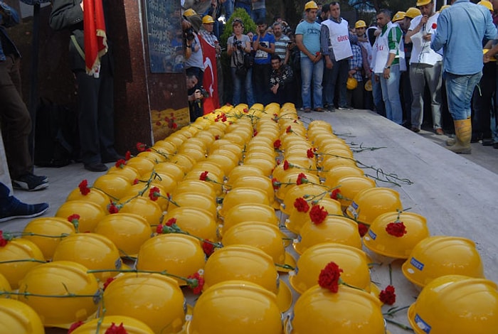 Soma'da Madencilerin Sessiz Yürüyüşü