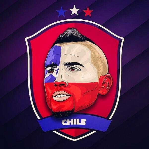 2. Arturo Vidal - Chile