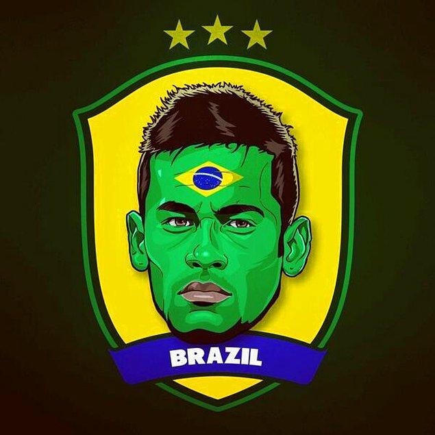 10. Neymar - Brezilya