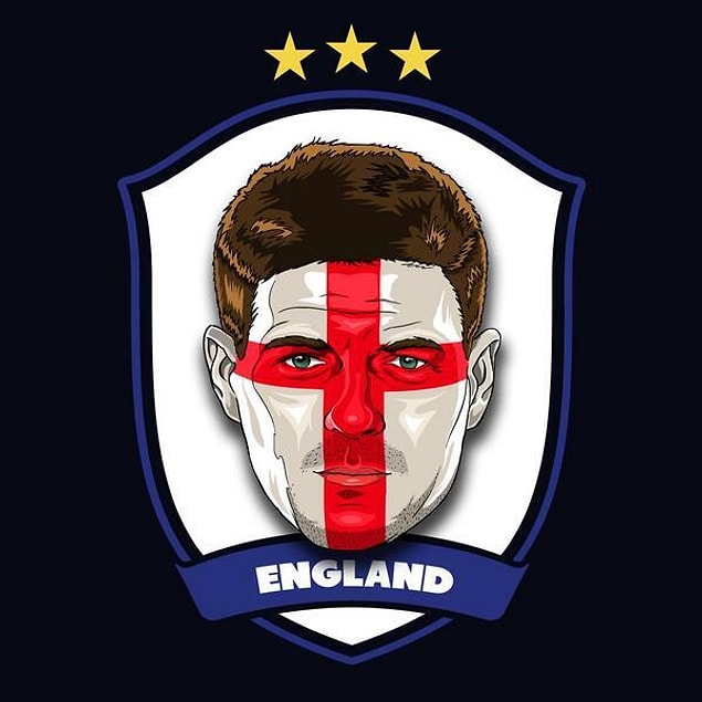 15. Steven Gerrard - İngiltere