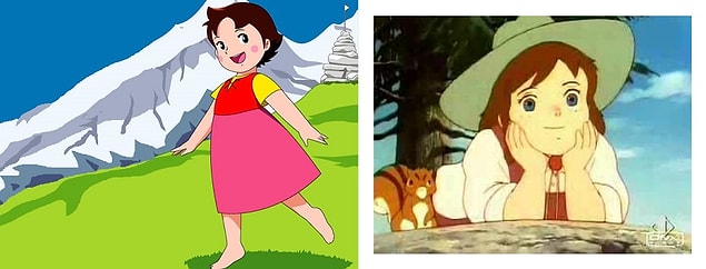 11. Heidi & Pollyanna