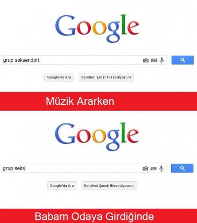 7. Google bunu demek istemedim!