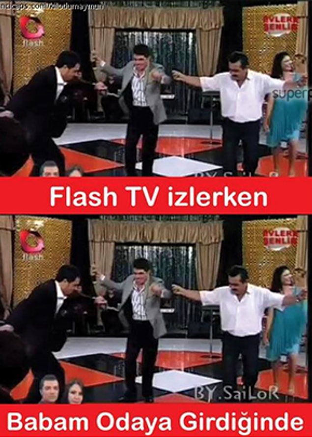 9. Bazı şeyler hiç değişmez. Teşekkürler Flash Tv