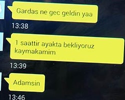 Öğrenciden Kaymakam'a İlginç Mesaj: "Gardaş Ne Geç Geldin Yaa..."