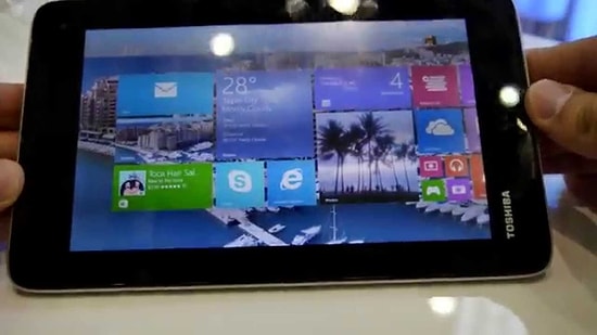 Toshiba, Encore 7 Tablet Duyuruldu