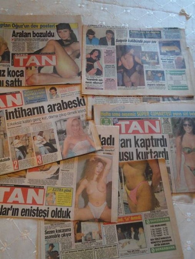 8. Basılı yayın olaraktan porno arşivi