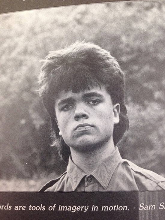 Peter Dinklage, Tyrion Lannister'ın Mezuniyet Fotoğrafı