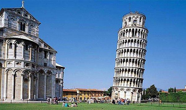 Pisa kulesinin  eğilmesi