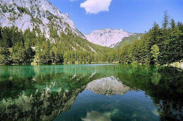 5. Yeşil Göl; Tragöß, Avusturya