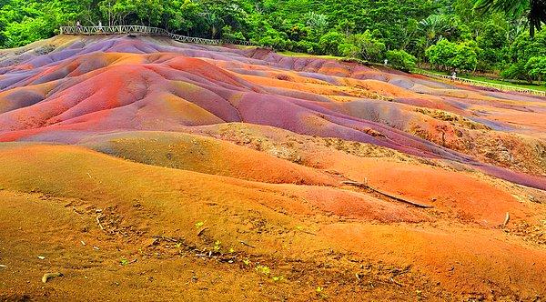 18. Seven Colored Earths; Chamarel, Mauritius
