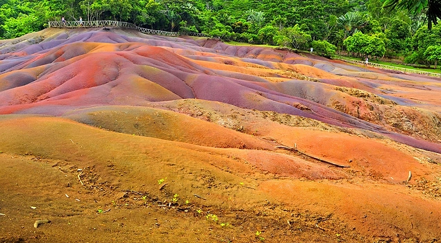 Seven Colored Earths; Chamarel, Mauritius