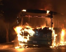 Halk Otobüsüne Molotoflu Saldırı