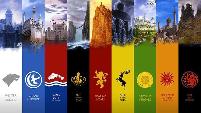 Hangi Game of Thrones Ailesine Aitsin?