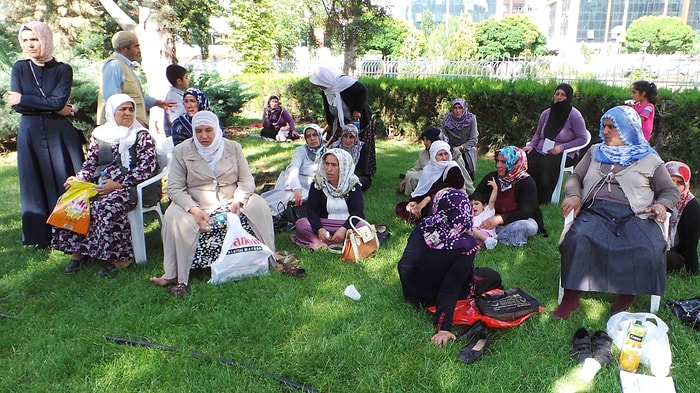 Diyarbakır'da Ailelerin Eylemi Açlık Grevine Dönüştü