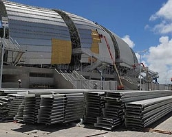 Natal'daki Stadyum İnşaatı Açılışa Yetişemeyecek