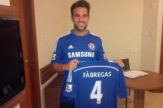 Fabregas Chelsea'ye İmzayı Attı