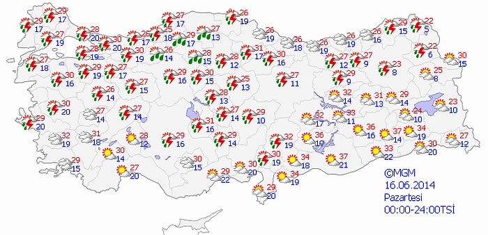 Bugün Hava Nasıl Olacak?