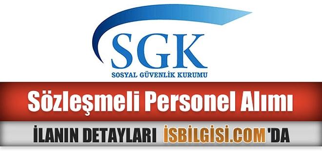 SGK Sözleşmeli Personel Alımı 2014