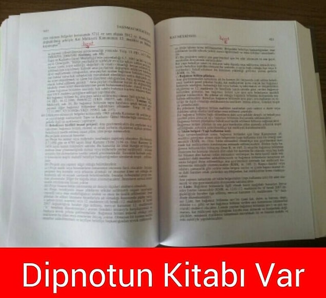 10. Sayfalarca süren dipnotlardan da sorumlu olmak.