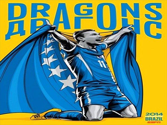 13. Bosna Hersek ilk kez Dünya Kupasında