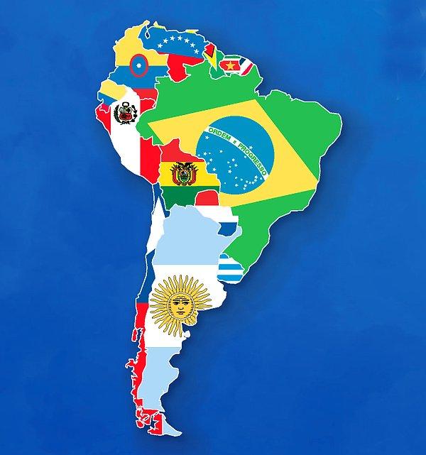 7. Avrupalıya kapalı arazi: Güney Amerika