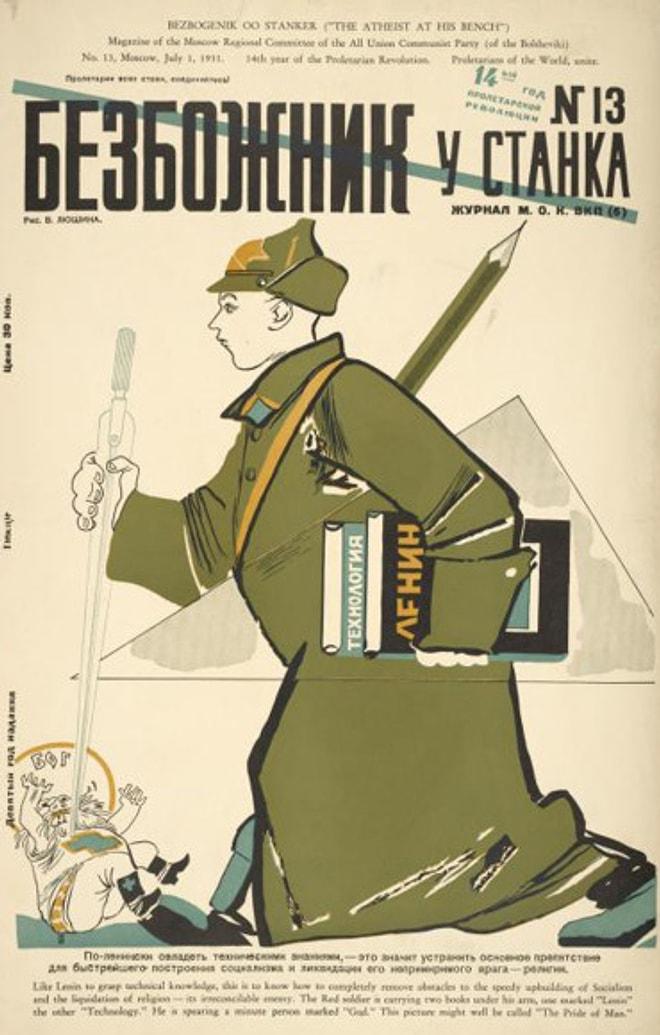 Sovyetler Zamanından Din Karşıtı 13 Propaganda Afişi