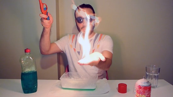 Elinizde nasıl alev tutarsınız?