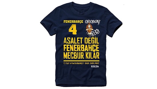 Fenerbahçe'den Şampiyonluk Tişörtü