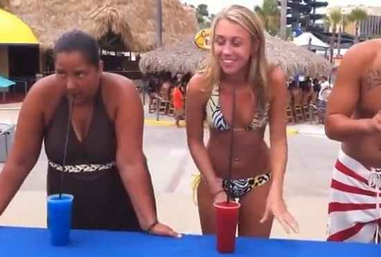 Ice Slush Yarışmasında Beyni Donan Kadın