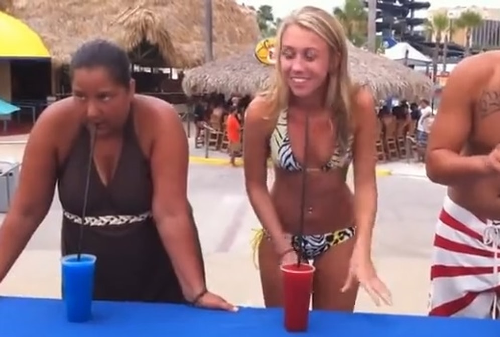 Ice Slush Yarışmasında Beyni Donan Kadın