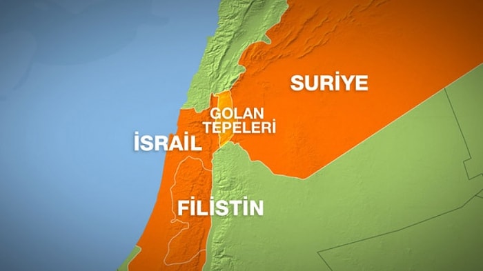 Golan'da Patlama: 1 Ölü